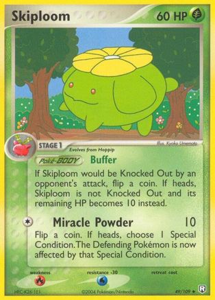 Skiploom (49)/109 Uncommon Reverse Holofoil