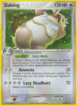 Slaking (15)/107 Holo Rare