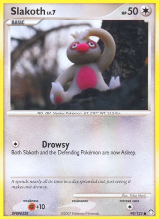 Slakoth (99)/123 Common Reverse Holofoil