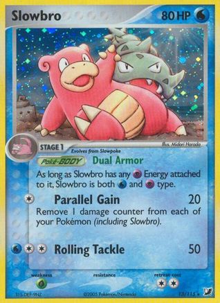 Slowbro (13)/115 Holo Rare Reverse Holofoil