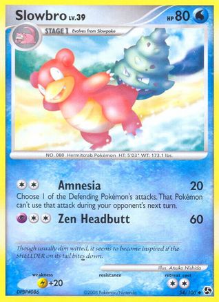 Slowbro (54)/106 Uncommon Reverse Holofoil