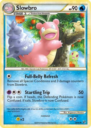 Slowbro (38)/90 Uncommon Reverse Holofoil