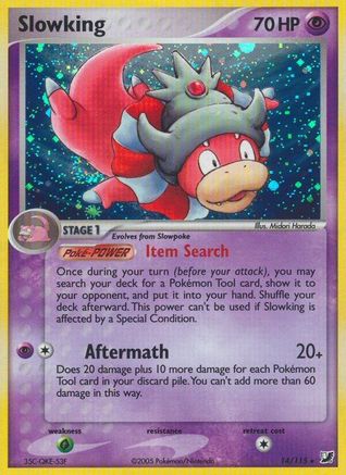 Slowking (14)/115 Holo Rare Holofoil