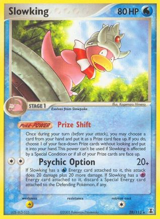 Slowking (28)/113 Rare Reverse Holofoil