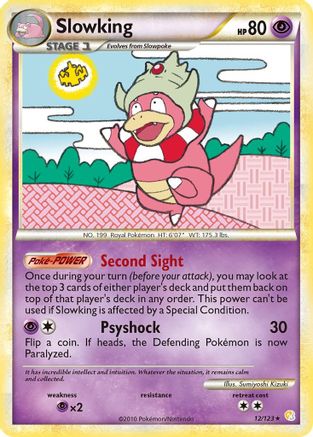 Slowking (12)/123 Holo Rare Holofoil
