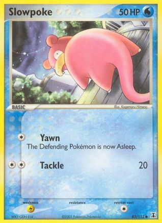 Slowpoke (83)/113 Common Reverse Holofoil