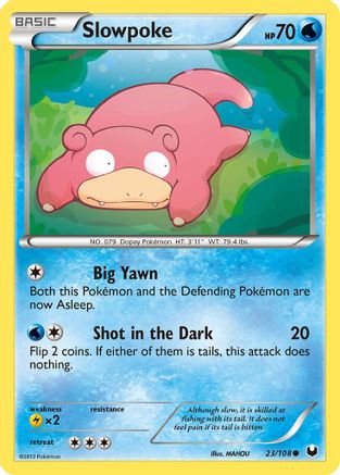 Slowpoke (23)/108 Common
