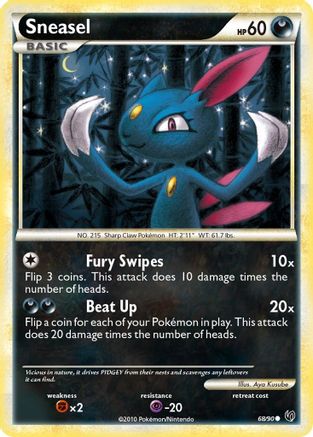 Sneasel (68)/90 Common