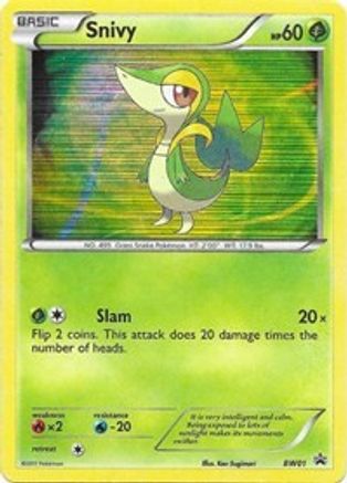 Snivy - BW01/101 Promo Holofoil