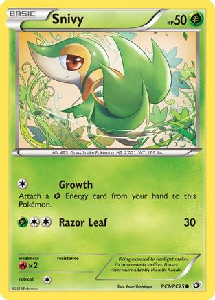 Snivy (RC1)/113 Common Holofoil