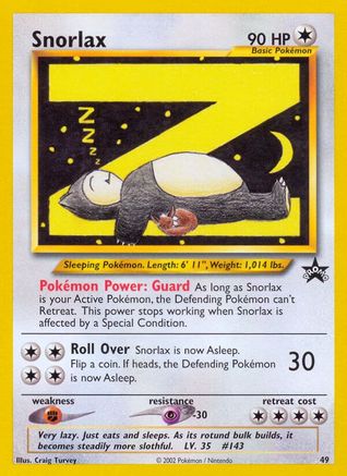 Snorlax (49)/53 Promo