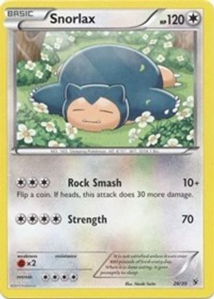 Snorlax (26)/39 Common