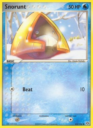 Snorunt (64)/106 Common Reverse Holofoil