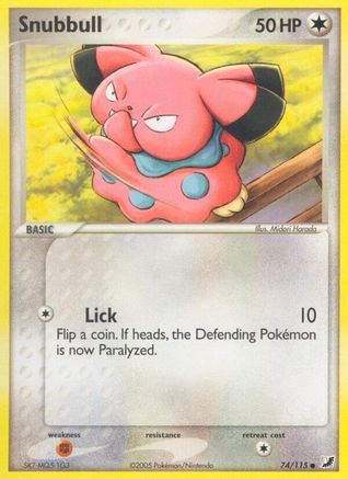 Snubbull (74)/115 Common Reverse Holofoil