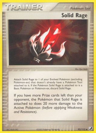 Solid Rage (92)/115 Uncommon