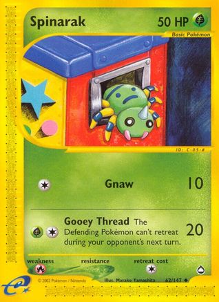 Spinarak (62) (62)/147 Uncommon
