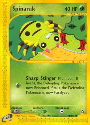 Spinarak (111) (111)/147 Common