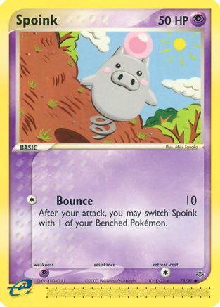 Spoink - 73/97 (73)/97 Common Reverse Holofoil
