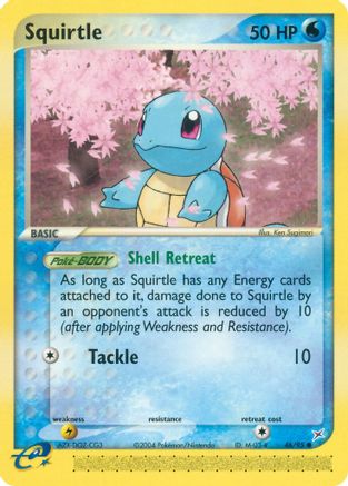 Squirtle (46)/95 Common Reverse Holofoil