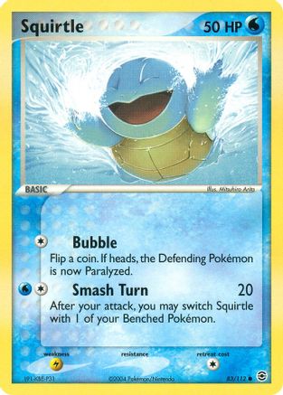 Squirtle - 083/112 (83)/112 Common