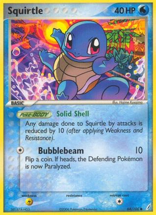 Squirtle - 064/100 (64)/100 Common