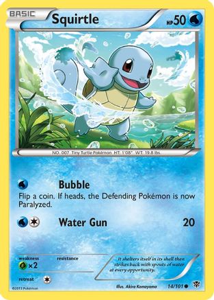 Squirtle (14)/101 Common