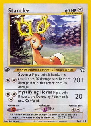 Stantler (76)/111 Common 1st Edition