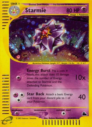 Starmie (H28) (H28)/144 Holo Rare Holofoil