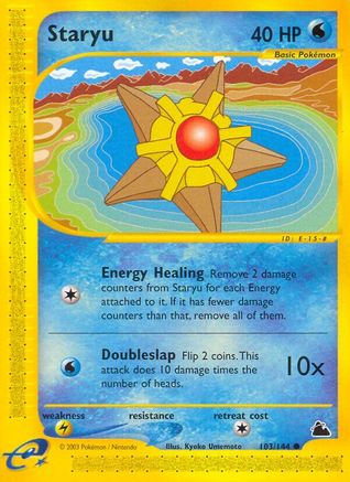 Staryu (103) (103)/144 Common Reverse Holofoil