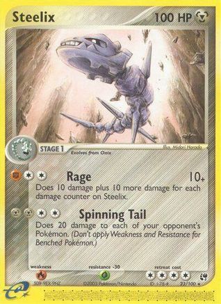 Steelix (23)/100 Rare Reverse Holofoil