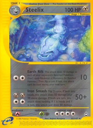 Steelix (35)/147 Rare Reverse Holofoil