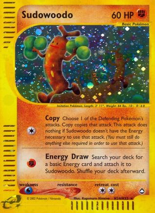 Sudowoodo (H24) (H24)/147 Holo Rare Holofoil