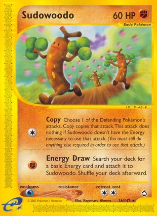 Sudowoodo (36)/147 Rare