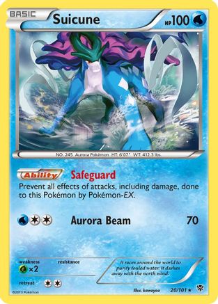 Suicune (20)/101 Rare