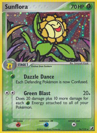 Sunflora (16)/115 Holo Rare Holofoil