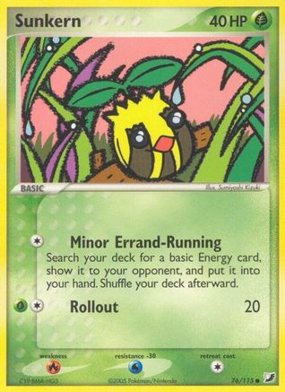 Sunkern (76)/115 Common Reverse Holofoil