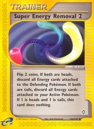 Super Energy Removal 2 (134)/147 Uncommon Reverse Holofoil