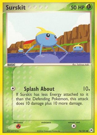 Surskit (76)/101 Common Reverse Holofoil