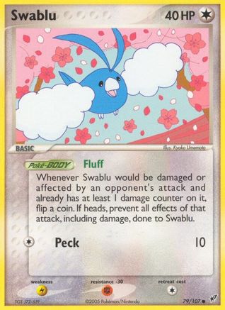 Swablu (79)/107 Common Reverse Holofoil
