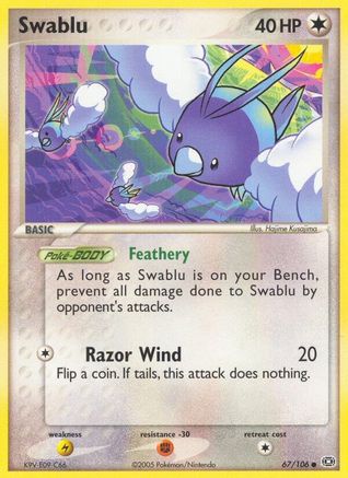 Swablu (67)/106 Common Reverse Holofoil