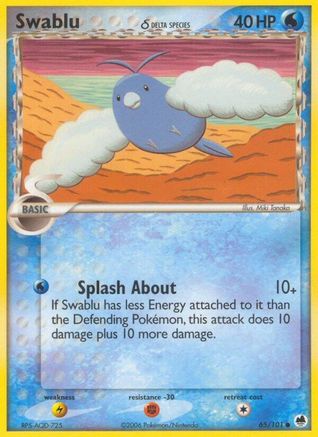 Swablu (Delta Species) (65)/101 Common