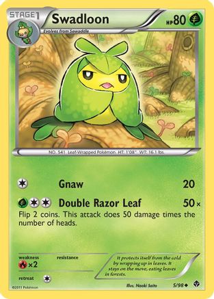 Swadloon (5) (5)/98 Uncommon Reverse Holofoil