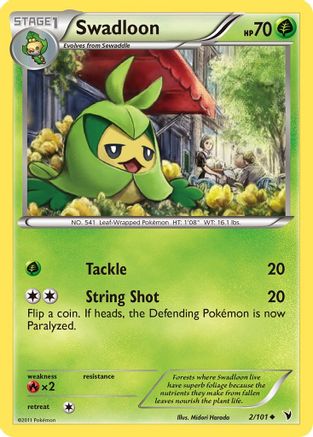 Swadloon (2)/101 Uncommon Reverse Holofoil