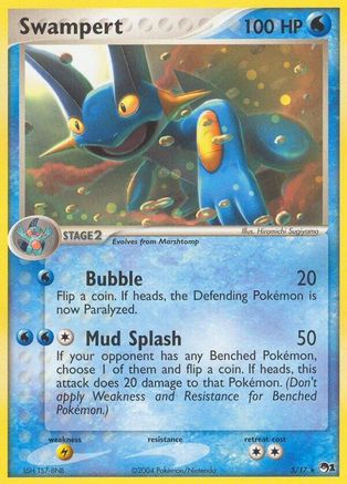Swampert (5)/17 Rare