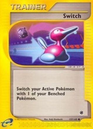 Switch (157)/165 Common Reverse Holofoil
