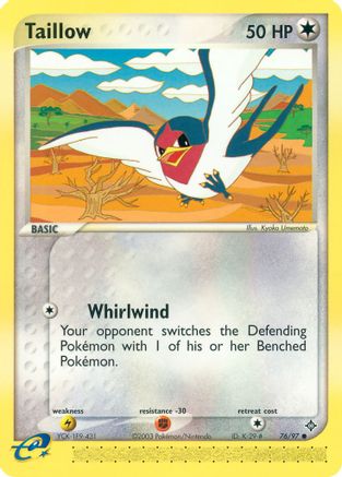 Taillow (76)/97 Common Reverse Holofoil