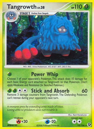 Tangrowth (10)/106 Holo Rare Holofoil