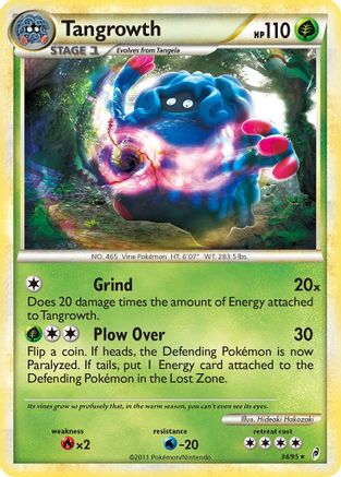 Tangrowth (34)/95 Rare Reverse Holofoil