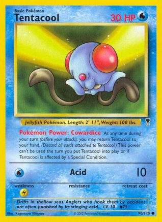 Tentacool (96)/110 Common Reverse Holofoil