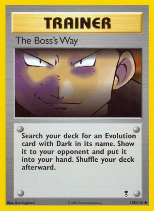 The Boss's Way (105)/110 Uncommon Reverse Holofoil
